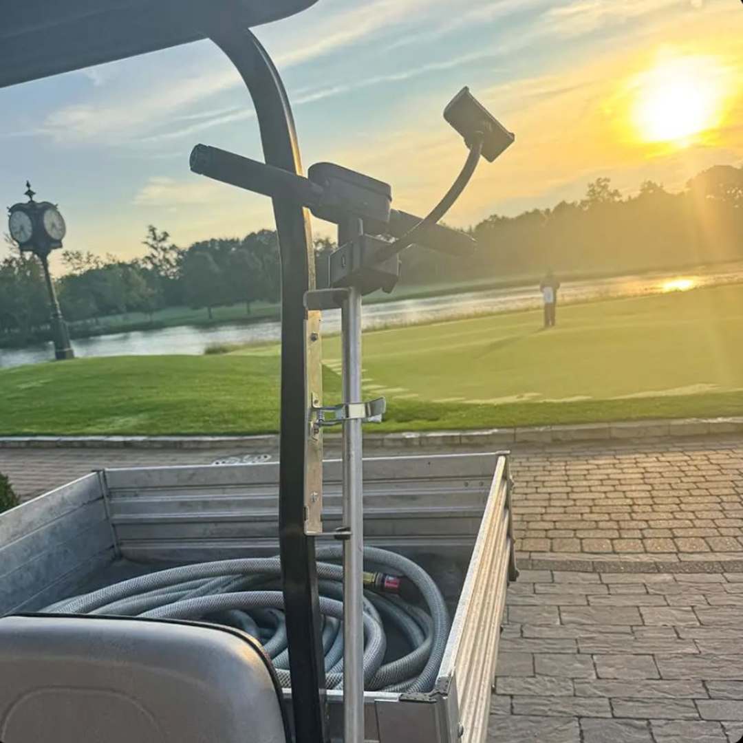 SpotOn Cart Holder for Turf Moisture Meter Pro Lifestyle 1