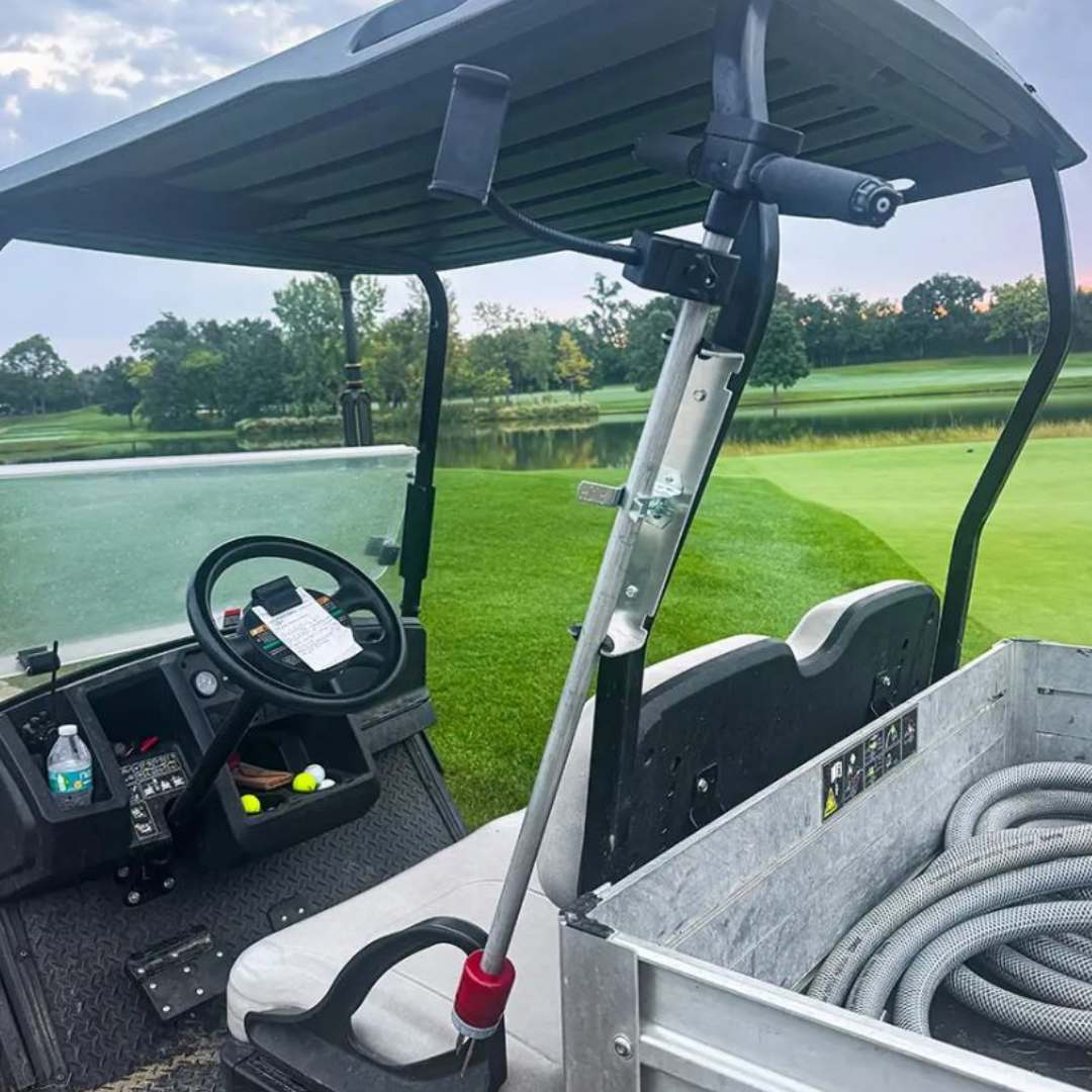 SpotOn Cart Holder for Turf Moisture Meter Pro Lifestyle 3