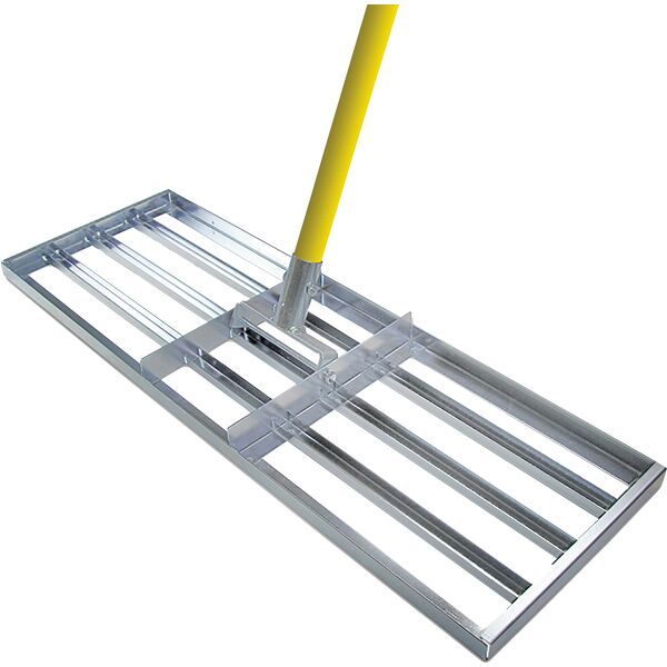 Image of Greens Keeper Level Lawn with yellow handle