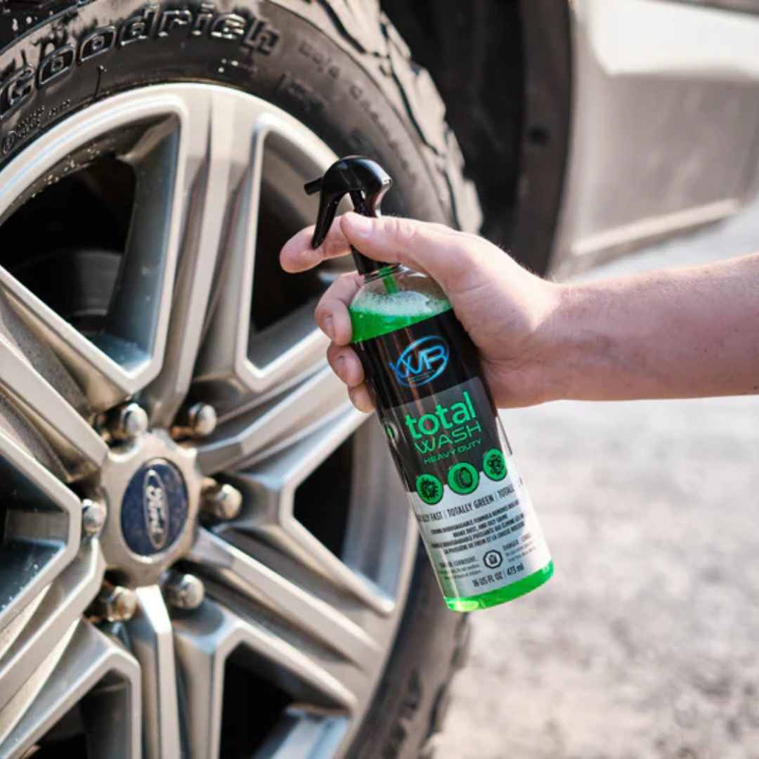 Total Wash Heavy Duty - on tires