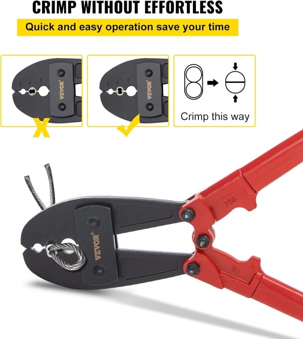 30" Hand Crimper