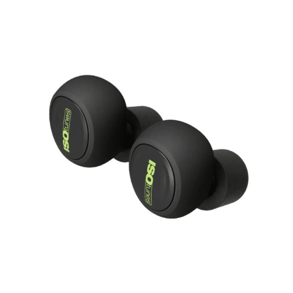 ISOtunes FREE 2.0 Noise-Isolating Bluetooth Earbuds, 25 dB NRR- Matte Black