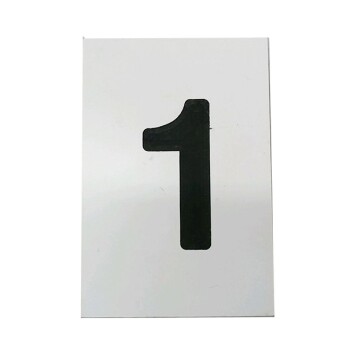Par West Turf Yardage Easel Slider Number Set