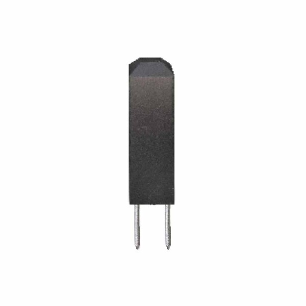 Recycled Plastic Lumber Traffic Post - Black