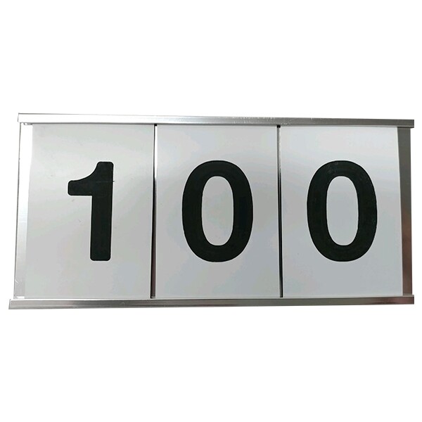 Par West Turf Yardage Easel Slider Number Set