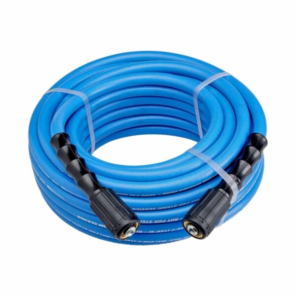 Underhill PowerBlast Pressure Washer Hose, 1_4_ x 50' with M22 Fittings, Non-Scuffing