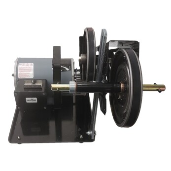 Back lapping machine on support stands