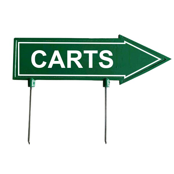 Custom Aluminum Fairway Signs - Any Message You Want - Image 2