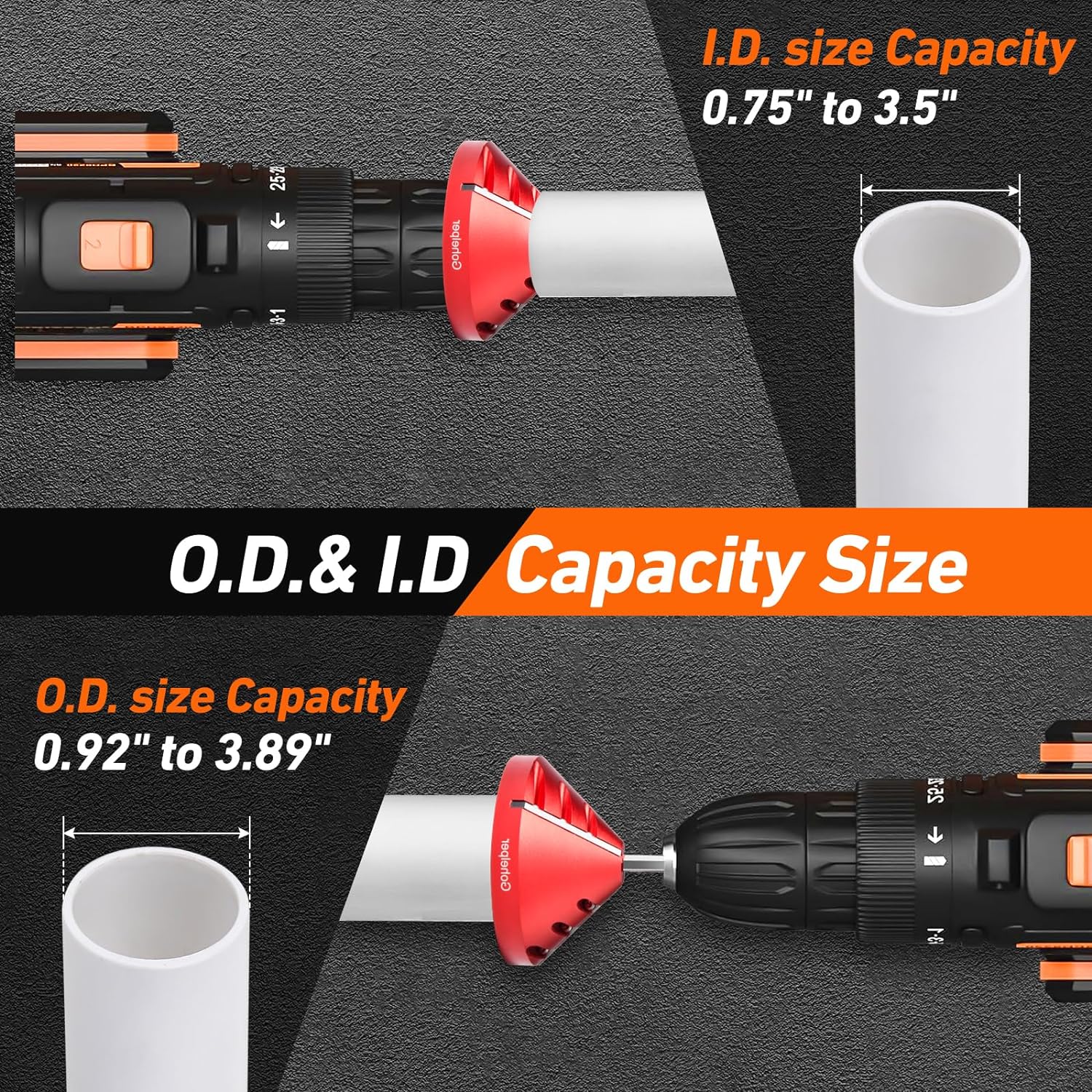 2 in 1 Inner-Outer PVC Deburring Tool