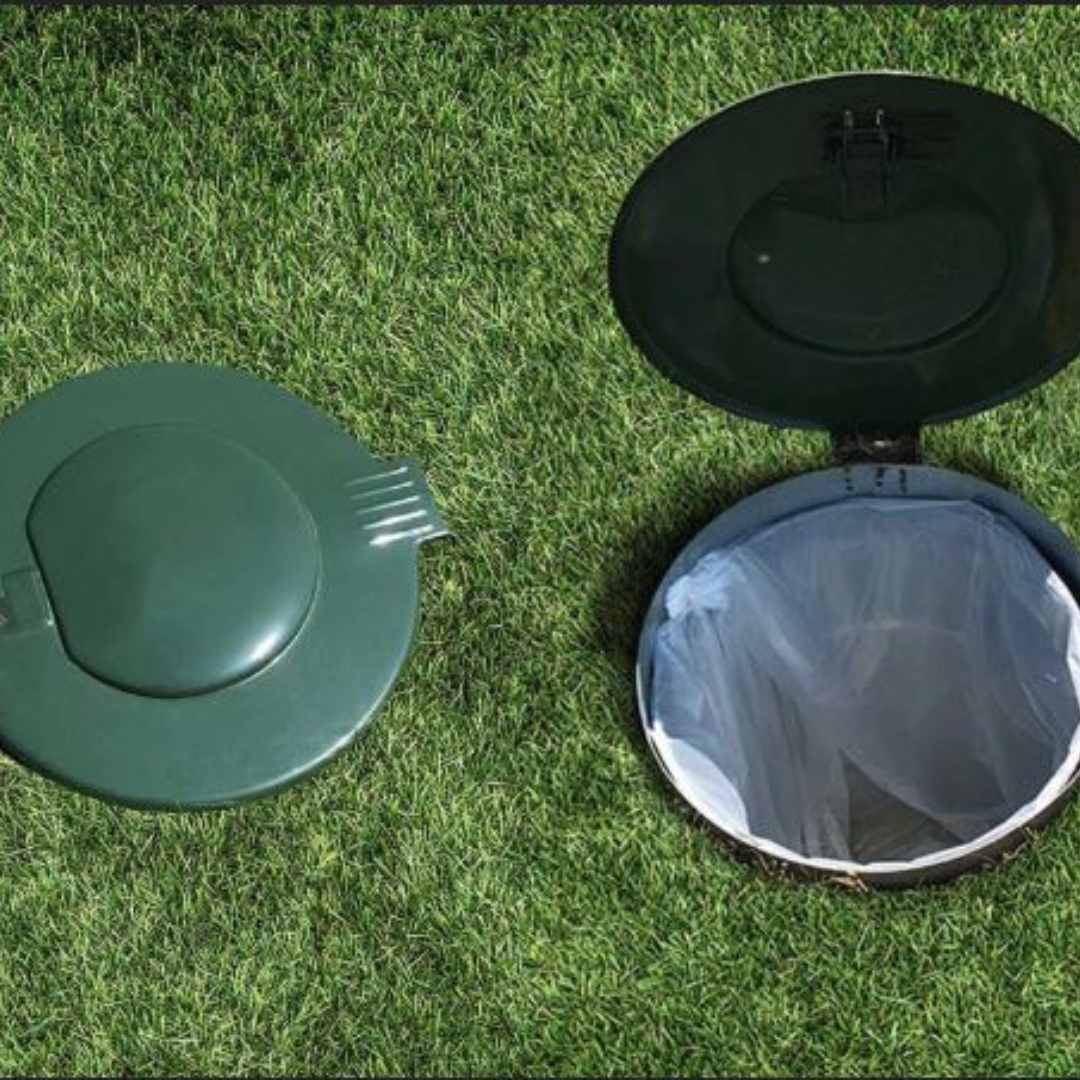 IN-GROUND TRASH CAN