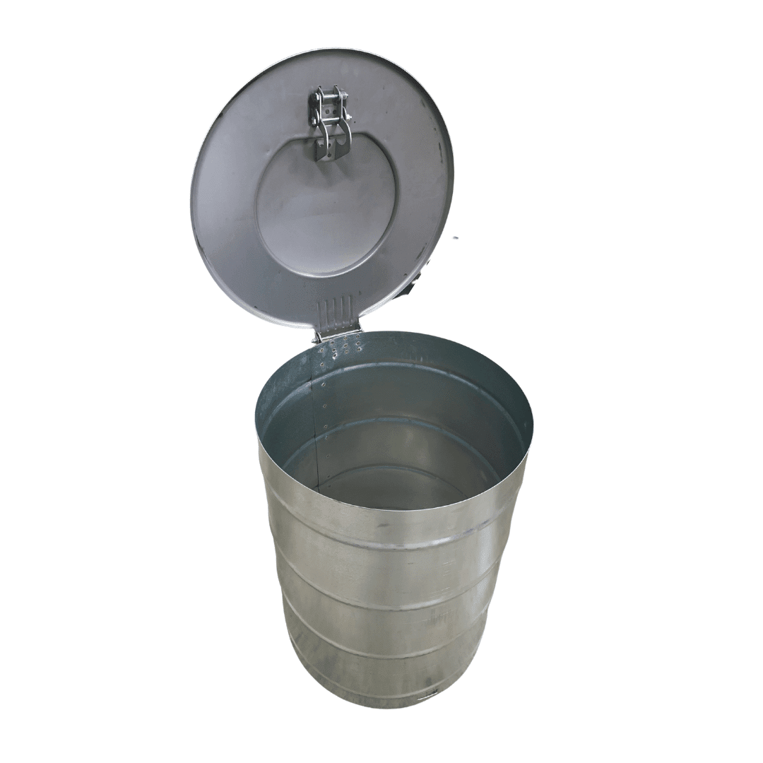 IN-GROUND TRASH CAN
