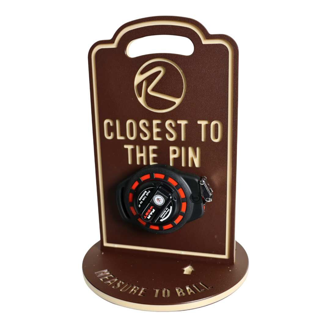 Perma-Core-Closest-to-the-Pin-Proximity-Marker-W_-Measuring-Tape - custom brown tan