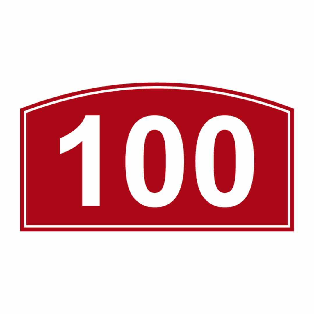 Arch Driving Range Yardage Targets - 100 Yards