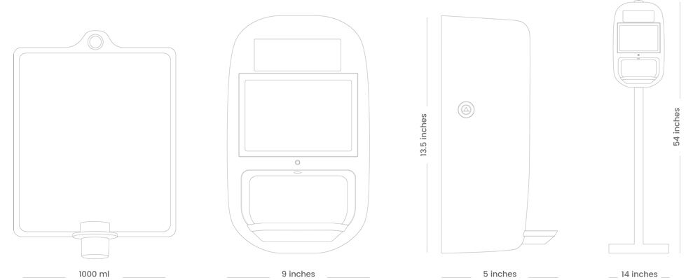 Commercial Hand Sanitizer & Dispenser - Image 4