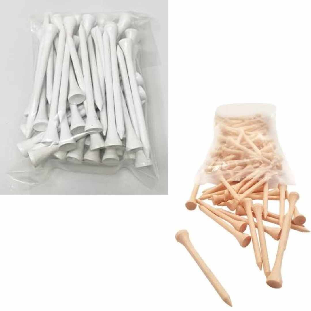 Bulk Bagged Tees - 10,000 Tees Packaged in Bags of 50