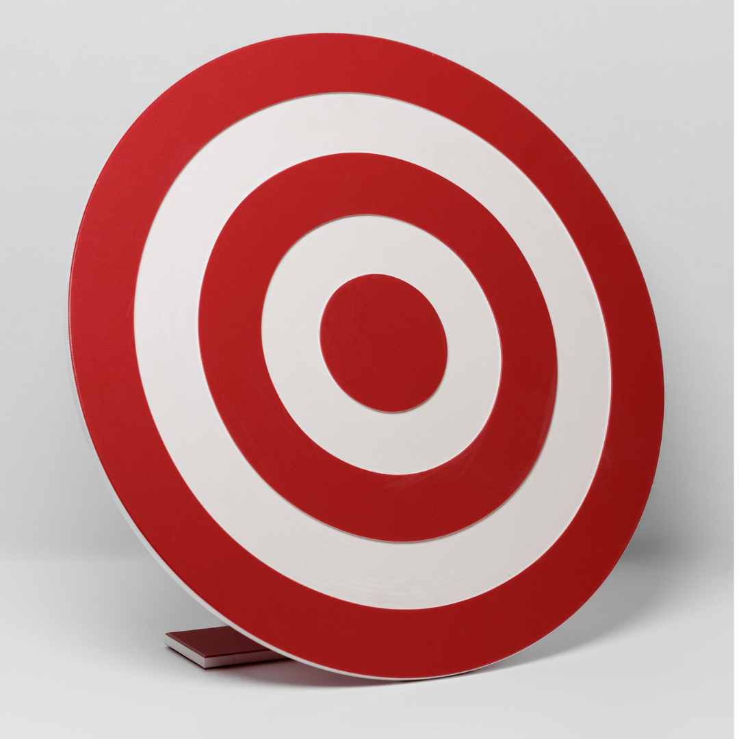 Bullseye Driving Range Targets - Stand and Spike