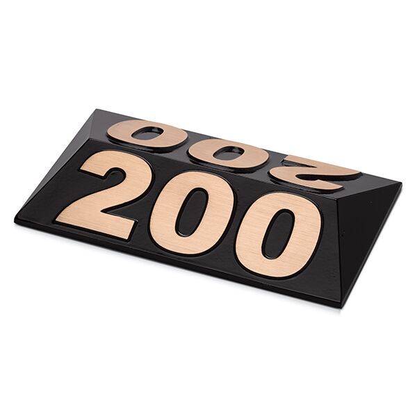 Cart Path Yardage Markers - Pyramid Style - Image 2