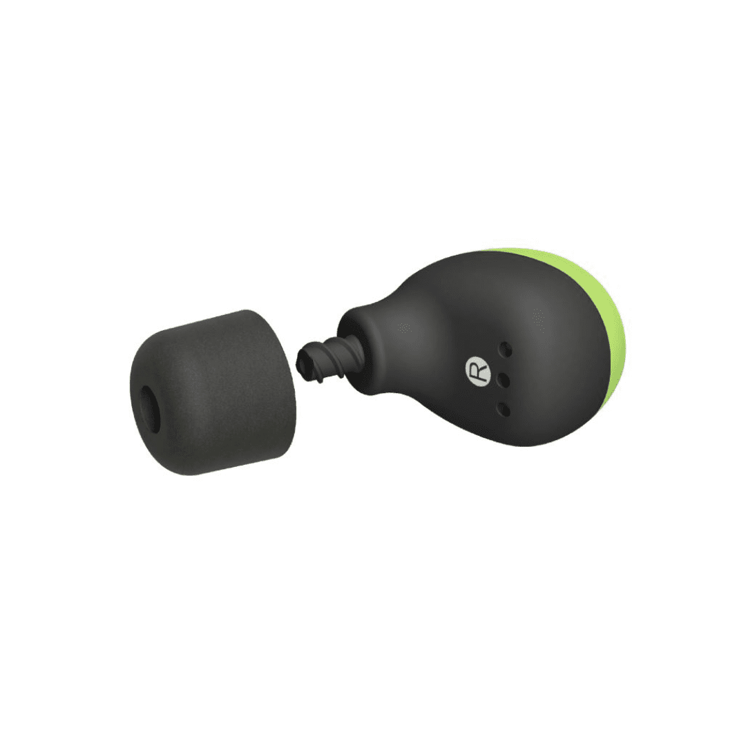 ISOtunes FREE 2.0 Noise-Isolating Bluetooth Earbuds, 25 dB NRR- ISOtune Green