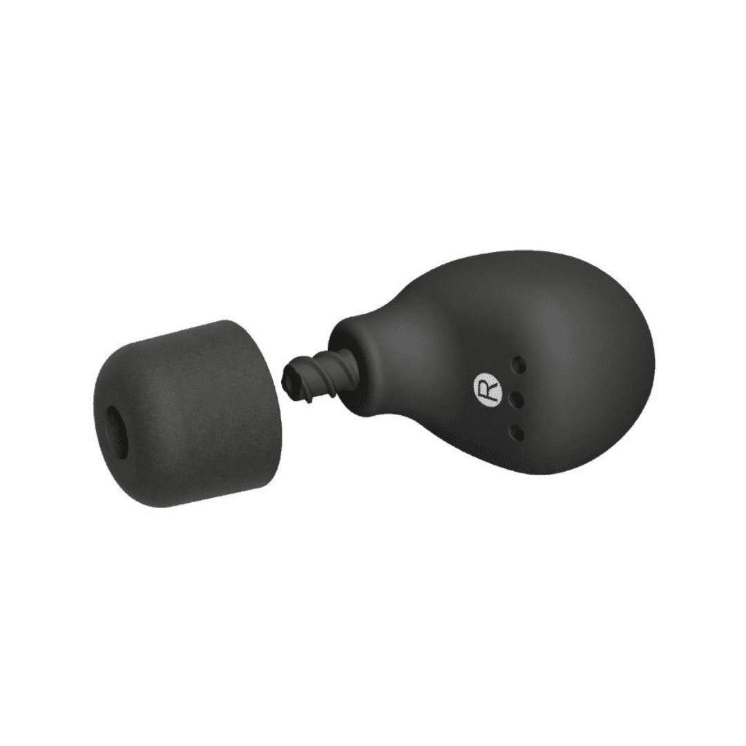 ISOtunes FREE 2.0 Noise-Isolating Bluetooth Earbuds, 25 dB NRR- Matte Black