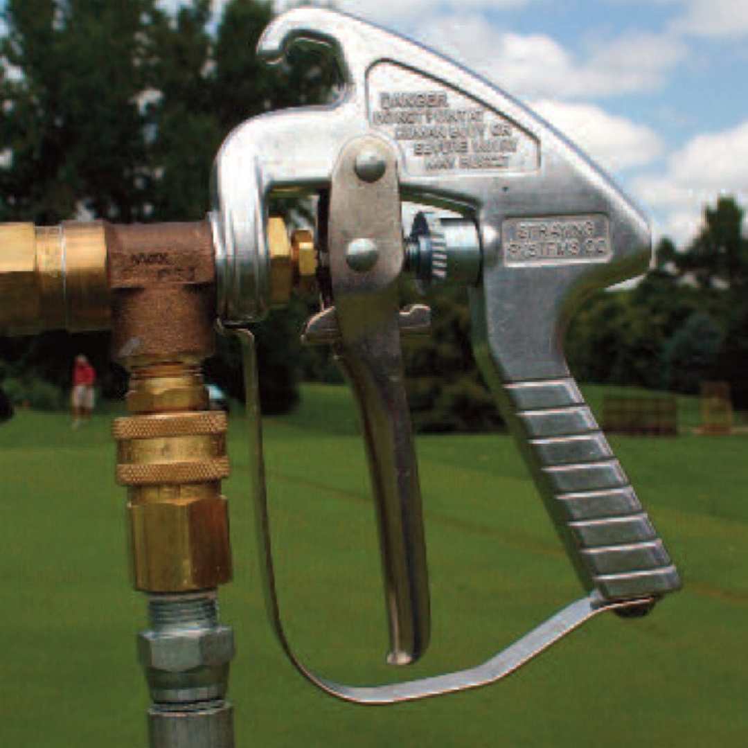 AccuSpeed Walking Boom Sprayer - Praying Systems #43 Gun Delivers