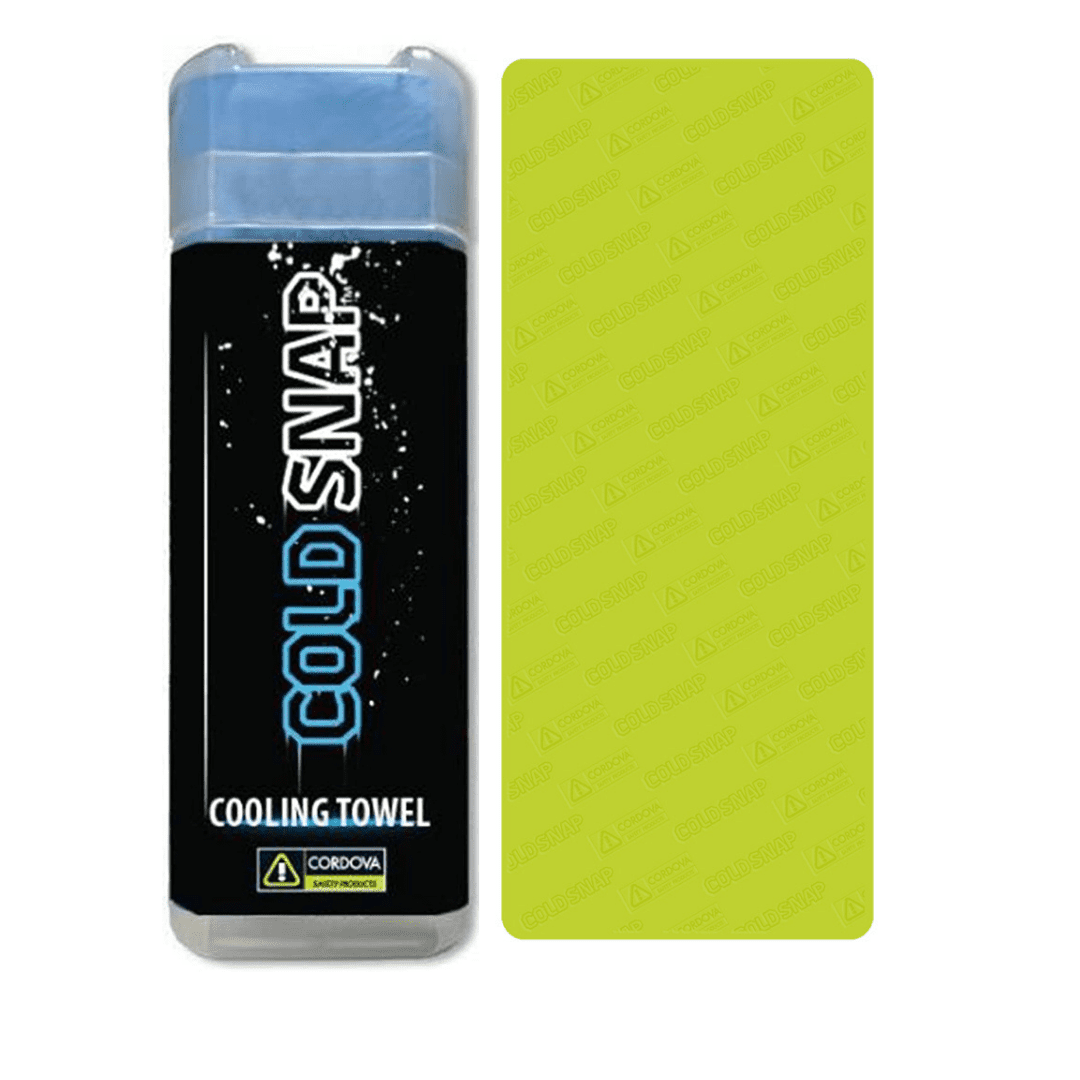Cold Snap Cooling Towel in 4 Colors w/ Storage Tube - Cordova Safety