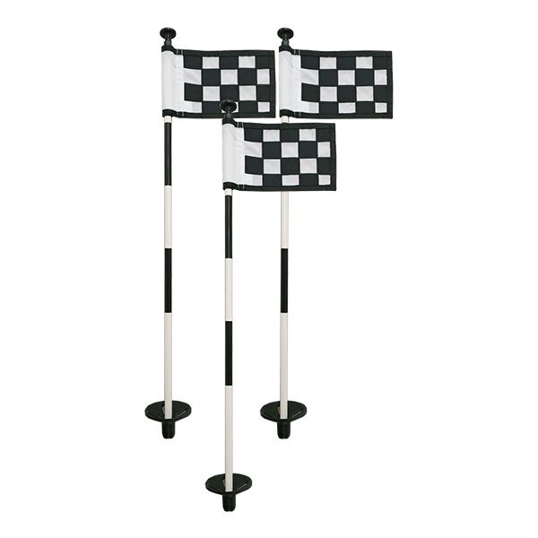 Pole and Flag Combo for Putting Greens