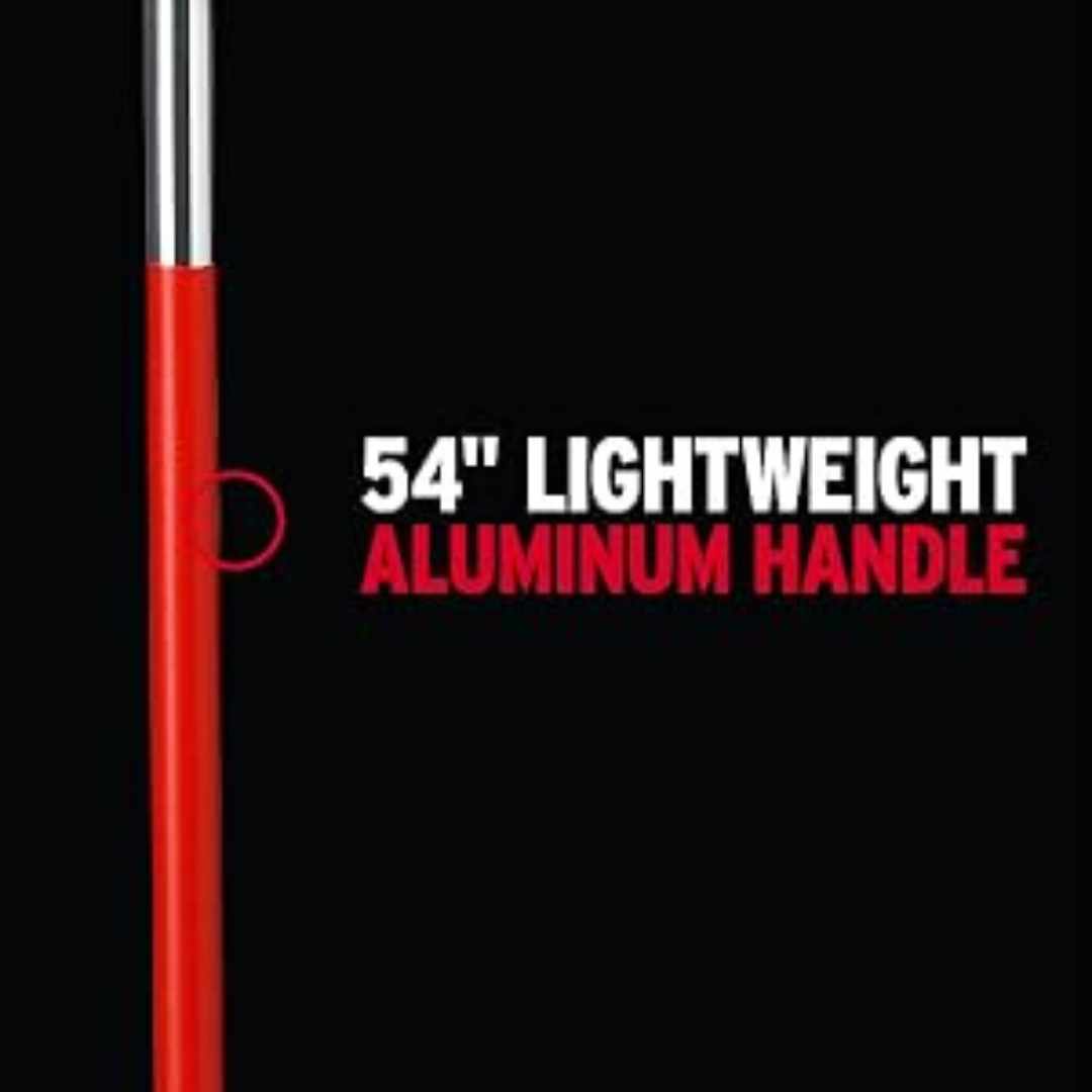 Corona Fixed Tine Leaf Rake, 19 In. Head, Aluminum Handle