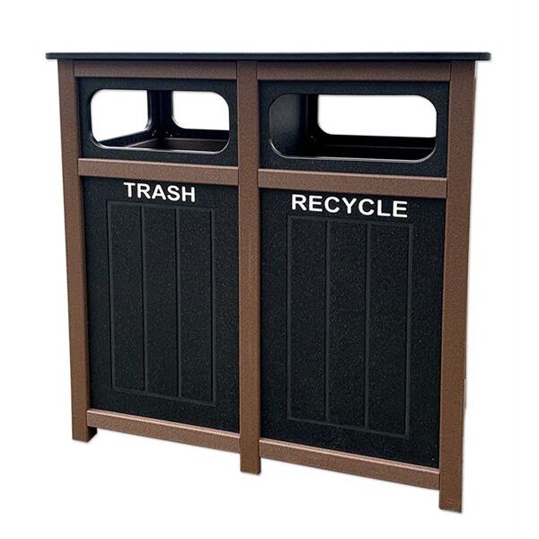Combination Trash & Recycle Bin - Image 2
