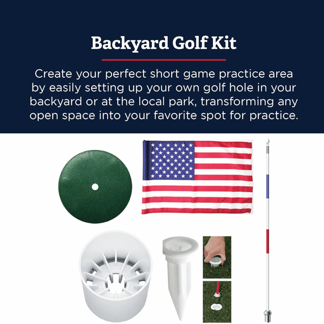 US Flag Backyard Golf Kit