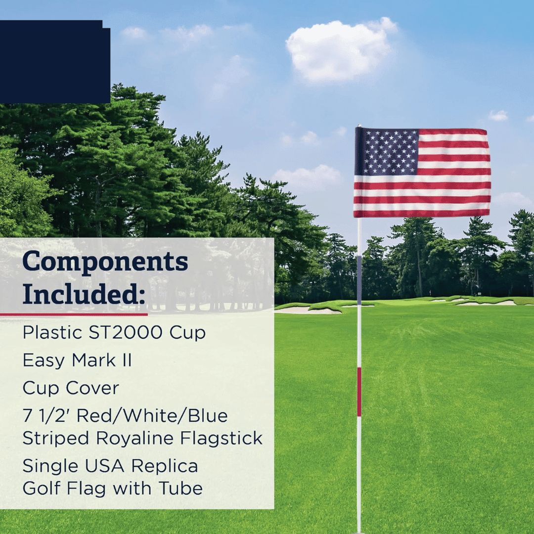 US Flag Backyard Golf Kit