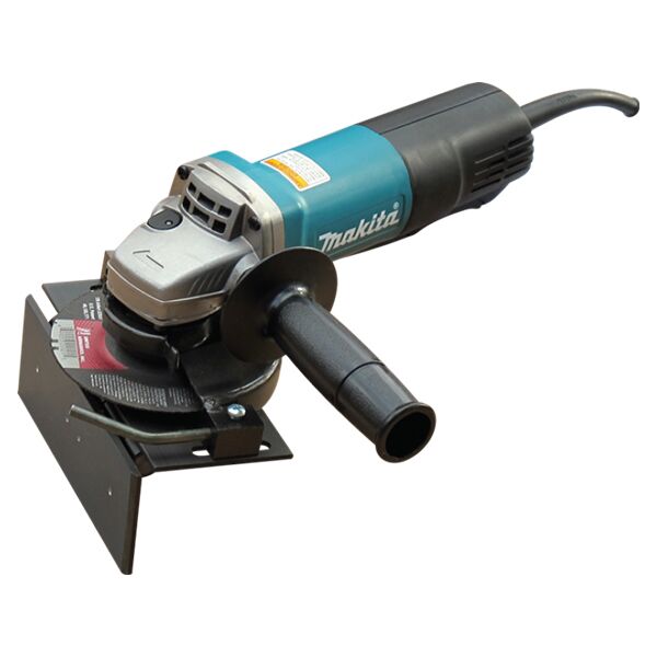 Bedknife facer positioned on cutting unit for front-face work