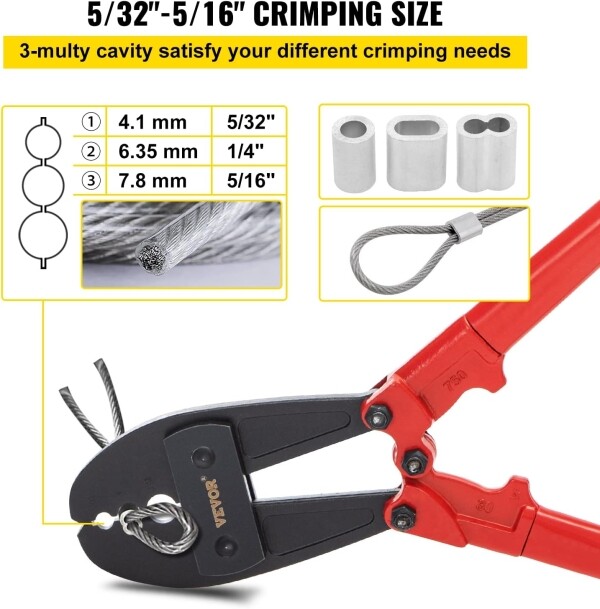 30" Hand Crimper