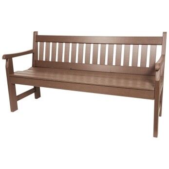 High Back Bench with Curved Bottom