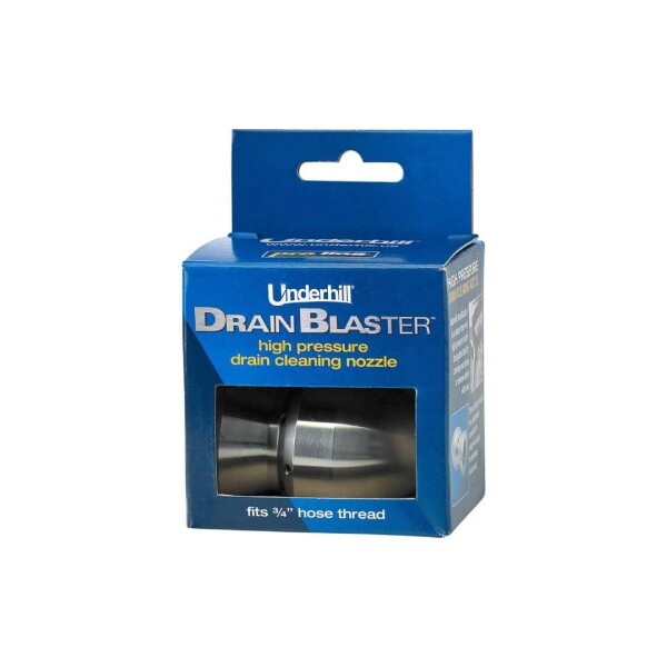DrainBlaster Cleaning Nozzle - Underhill International - 3_4_ Package
