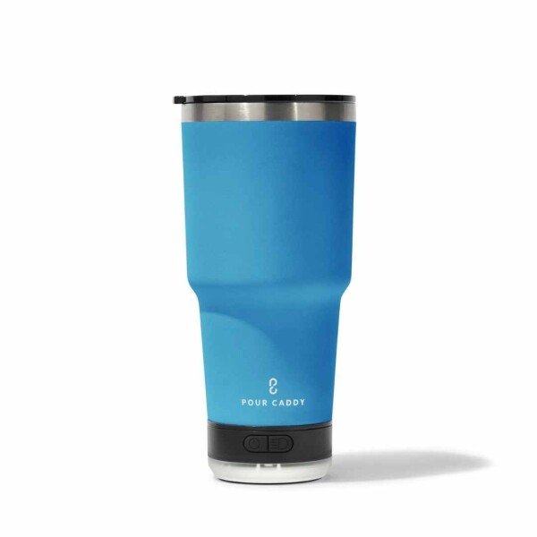 Go Caddy 28oz Vibe Tumbler - 3 Base Options- water blue- Light