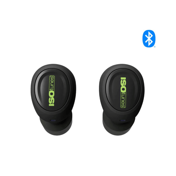 ISOtunes FREE 2.0 Noise-Isolating Bluetooth Earbuds, 25 dB NRR- Matte Black