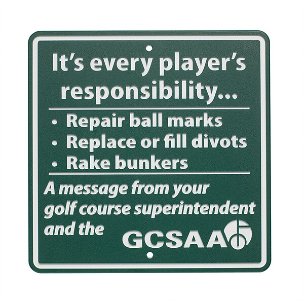 Economy Plastic Course Signs - Custom Messages Available - Image 7