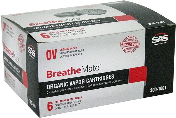 BreatheMate Organic Vapor Cartridge (3 Pairs) - Image 2