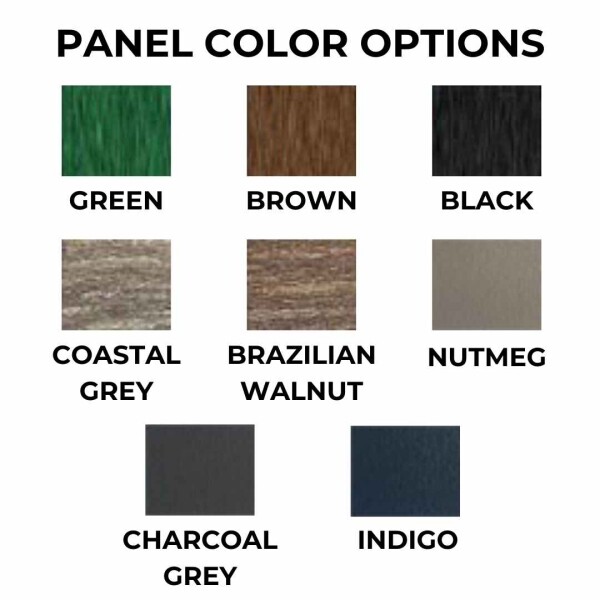 Square Raised Club Washer - Panel Color Options