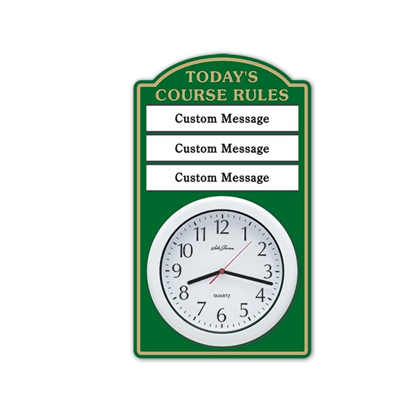 Course Rule Signs - Customize Your Options - Image 4