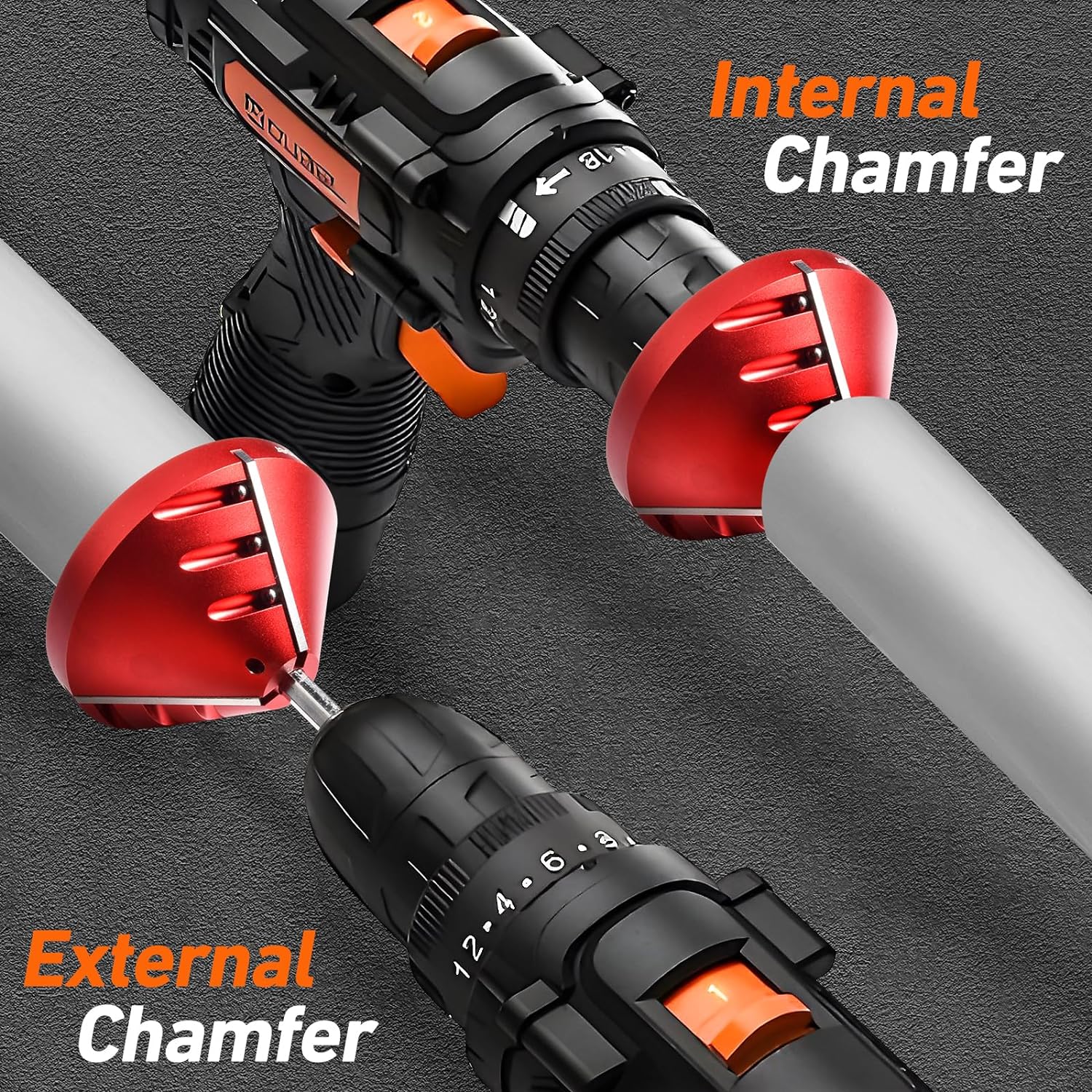 2 in 1 Inner-Outer PVC Deburring Tool