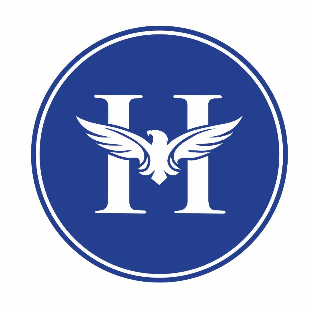 Custom Logo Driving Range Targets -Blue_White