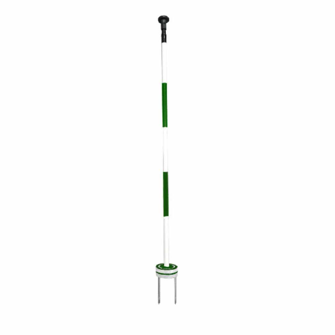 Premium Cupless Practice Green Markers - Green_White Stripe