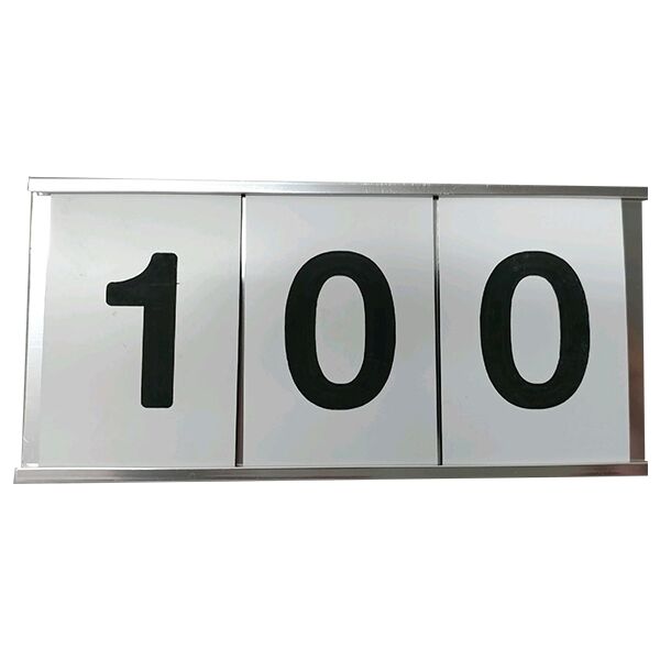 Par West Turf Yardage Easel Slider Number Set