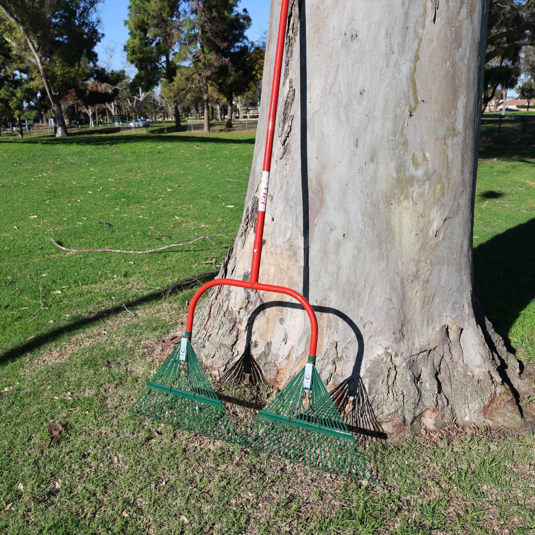 Dual Head Maintenance Rake on tree 2 TLTDHR48