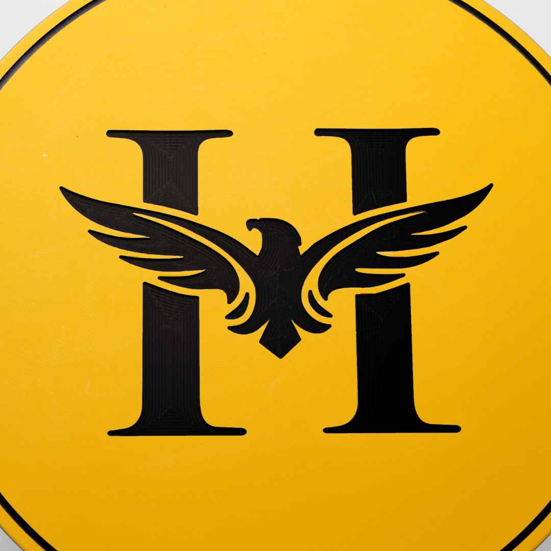 Custom Logo Driving Range Targets - Close Up