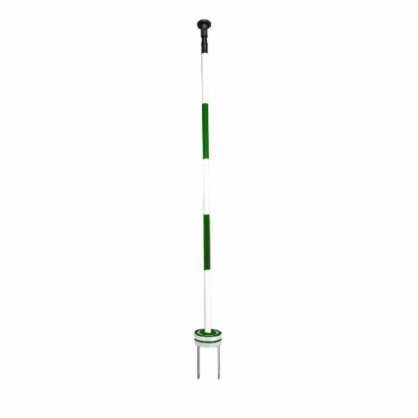Premium Cupless Practice Green Markers - Green_White Stripe