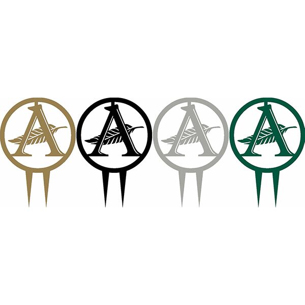 Laser Cut Stainless Steel Tee Markers - Custom Logo - Image 4