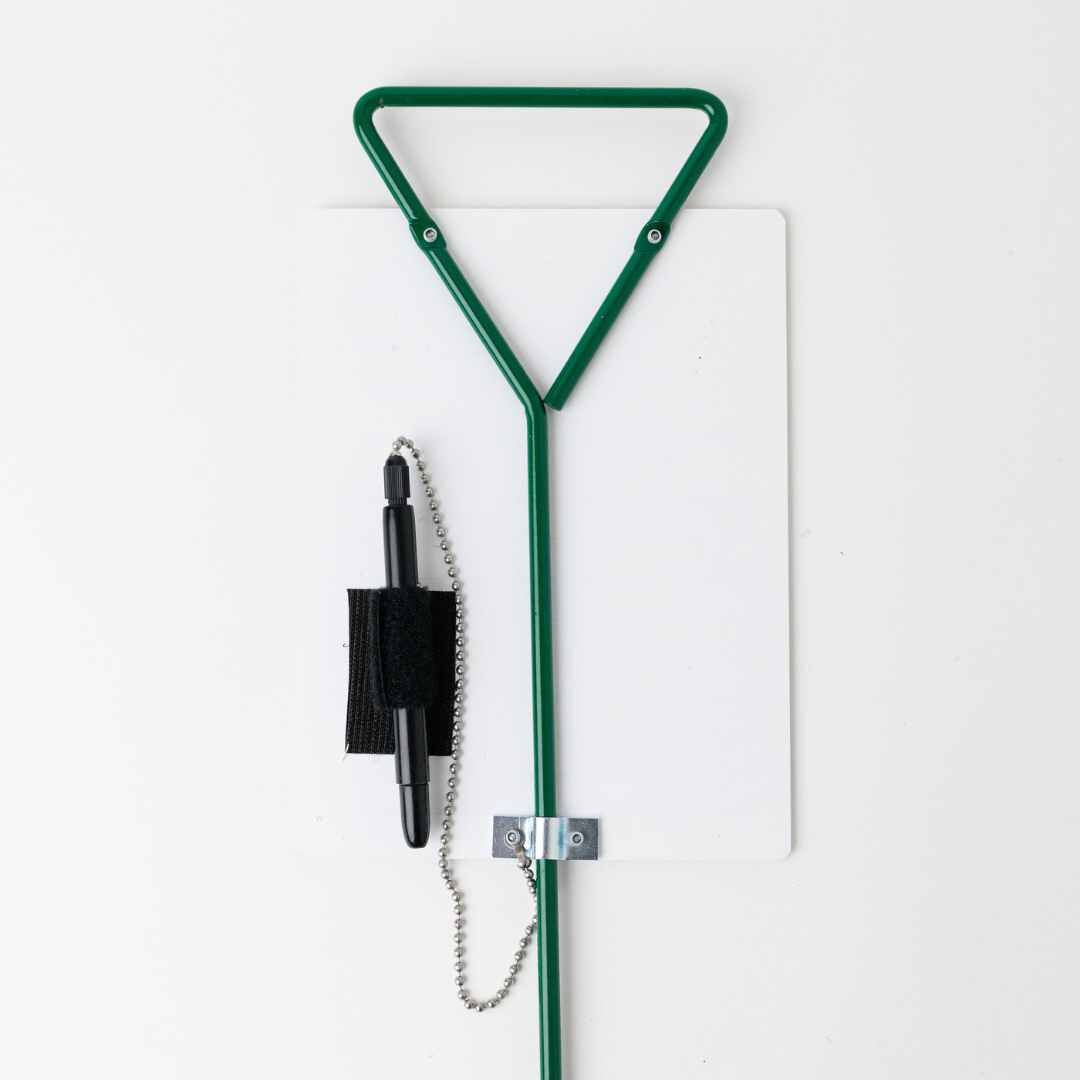 Proximity Marker - Par Aide Products - close up of the back of marker