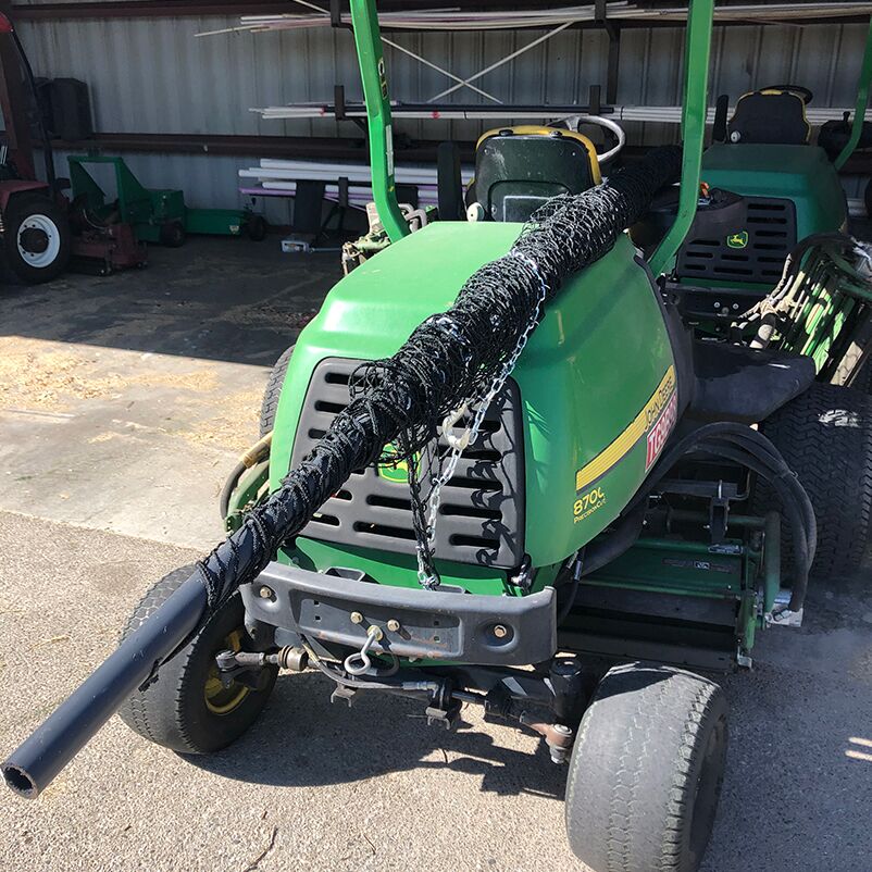 Easy Sweep Fairway Drag Nets Rolled